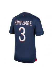 Fotbalové Dres Paris Saint-Germain Presnel Kimpembe #3 Domácí Oblečení 2023-24 Krátký Rukáv